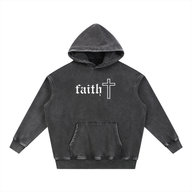 Faith Cross Vintage Hoodie