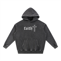 Faith Cross Vintage Hoodie