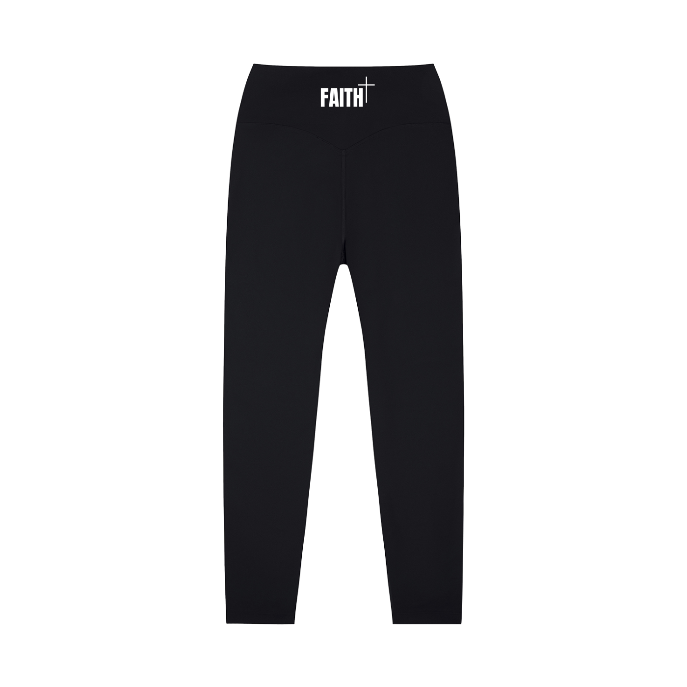 Faith Cross High-Waisted Performance Leggings