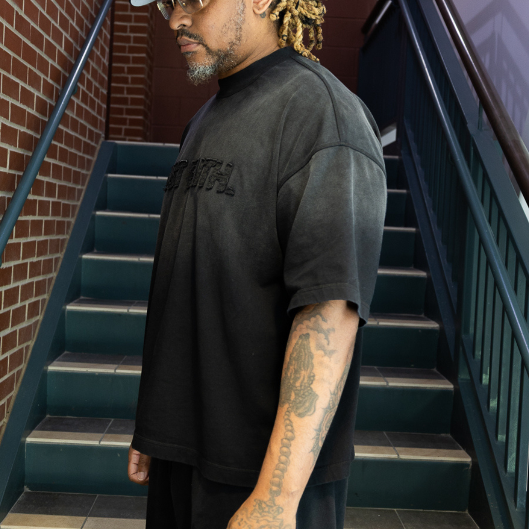 JUST FAITH Blackout Tee (PREORDER)