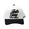 Faith Gang Snapback Hat - White/Black