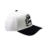 Faith Gang Snapback Hat - White/Black