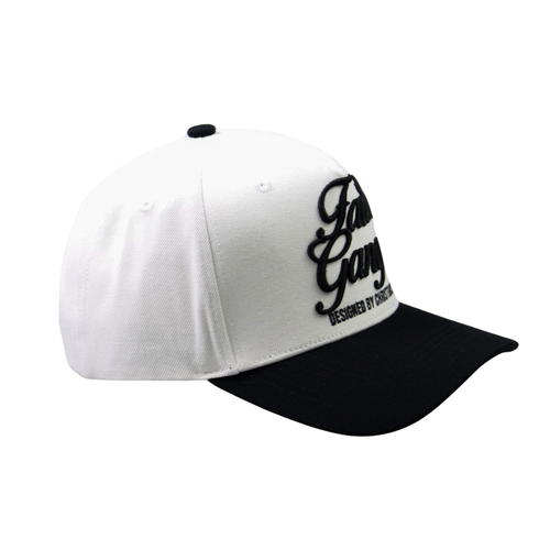Faith Gang Snapback Hat - White/Black