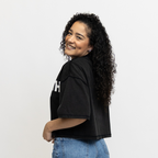 JUST FAITH Oversized Cropped Tee