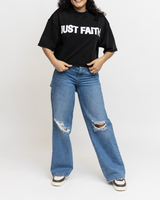 Just Faith Crop Tee (Women's)