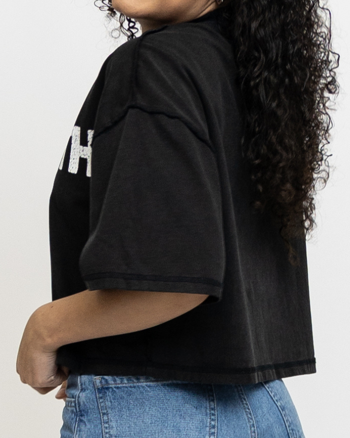 Just Faith Crop Tee (Women's)