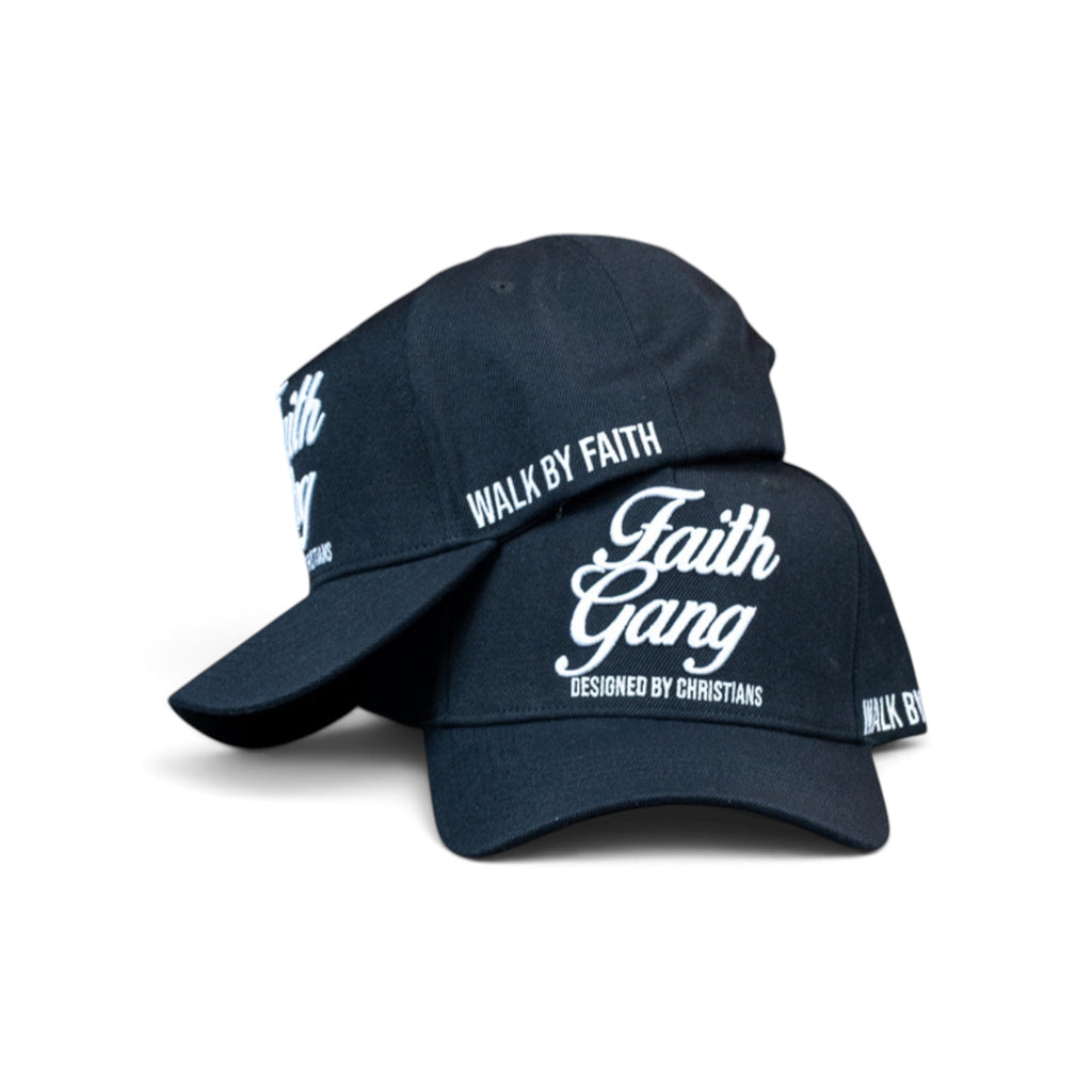 Faith Gang Snapback - Black/White