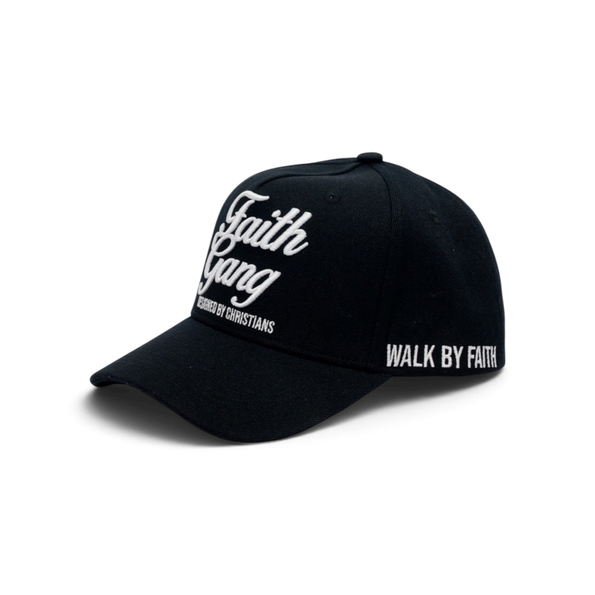 Faith Gang Snapback - Black/White