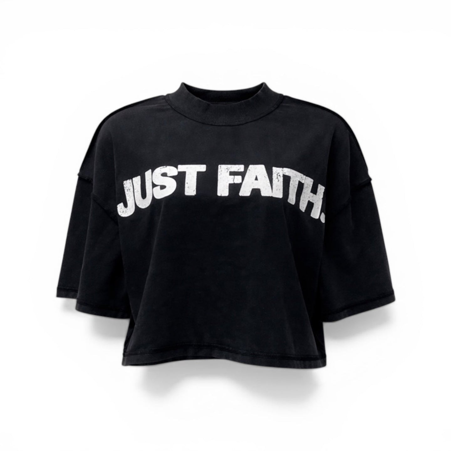 Just Faith Crop Tee (Women's)