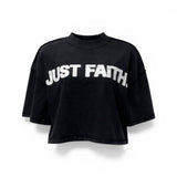 Just Faith Crop Tee (Women's)