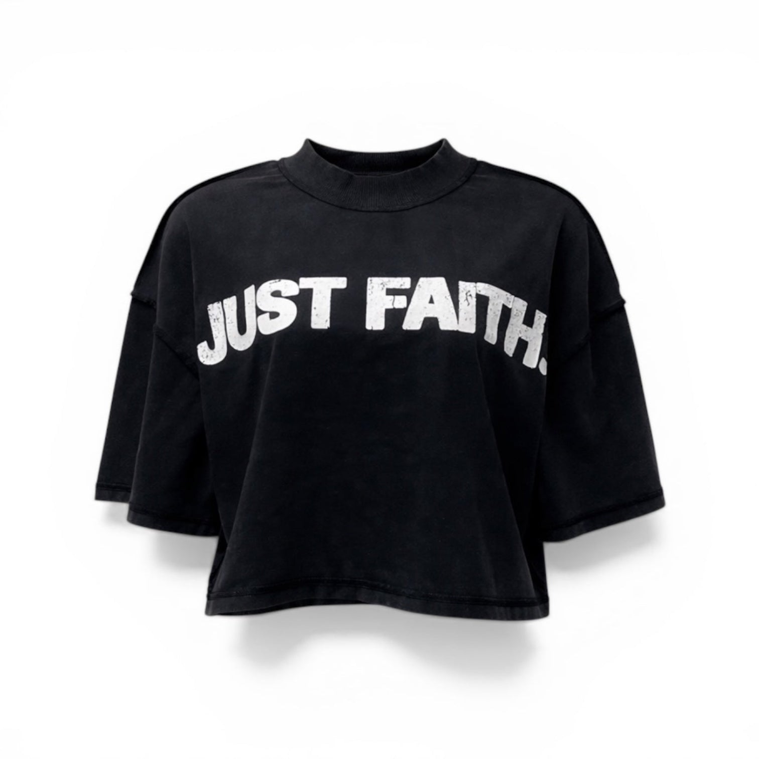 Just Faith Crop Tee (Women's)